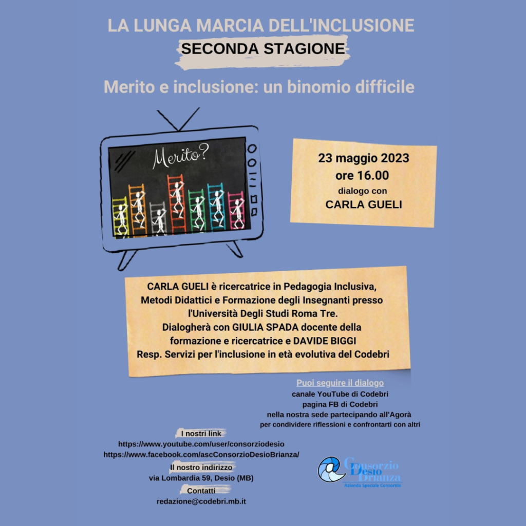 Intervista Merito e inclusione Intervista Merito e inclusione