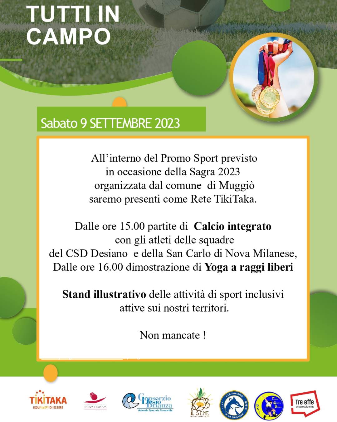 PROMOSPORT 2023 2 festa dello sport muggiò