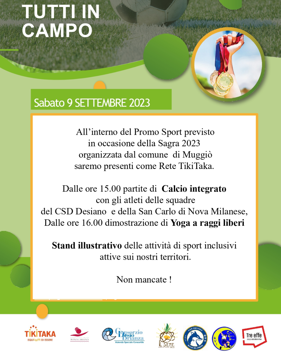 festa dello sport muggiò