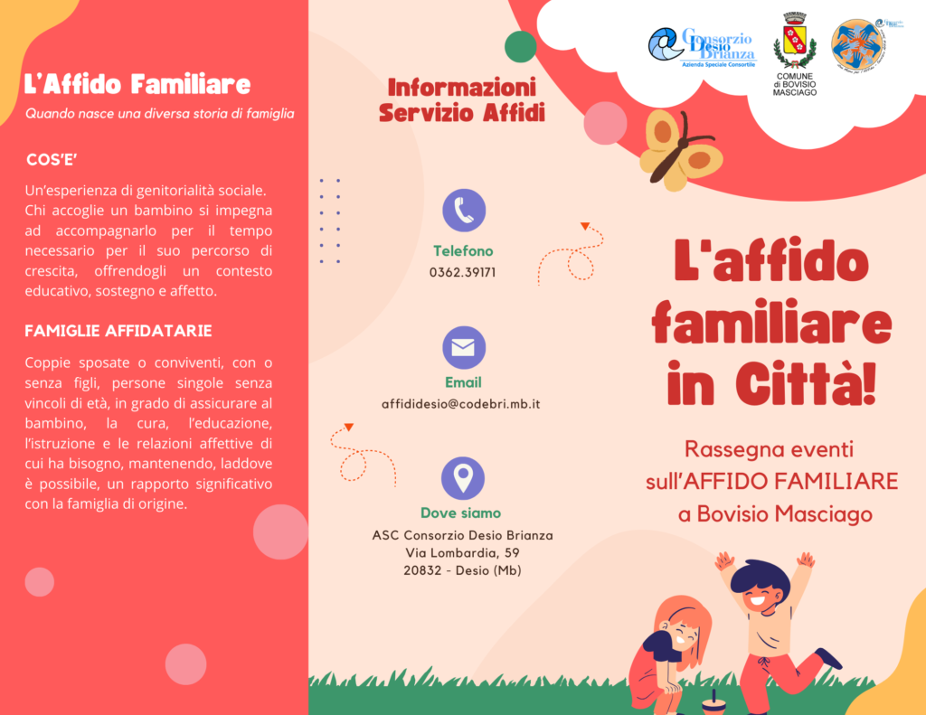‘affido familiare…in città! 1 affido familiare in città 1